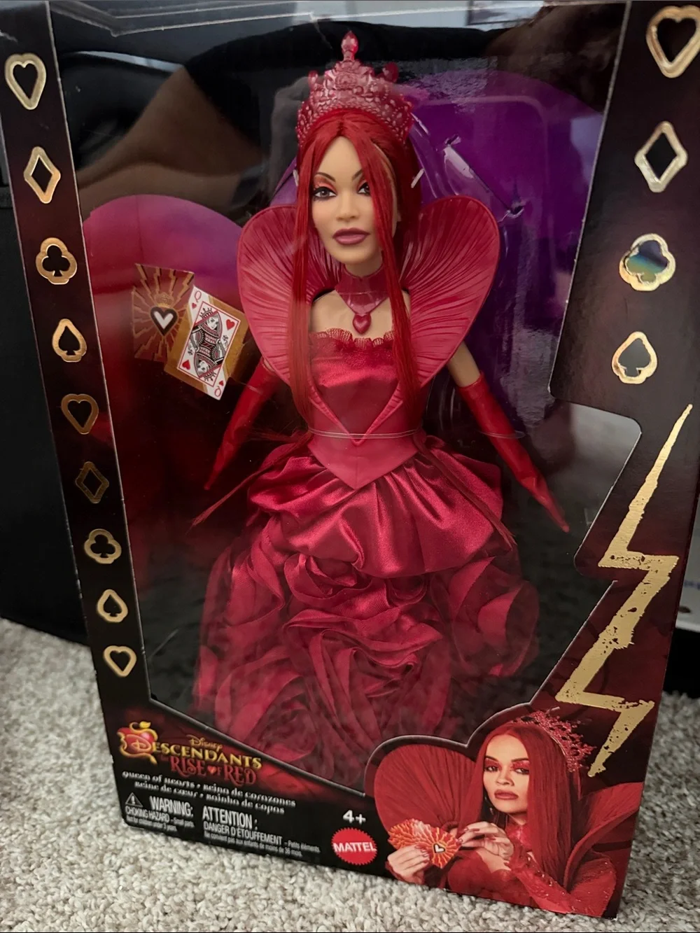 Disney Descendants Dolls Bundle Queen of Hearts and Bridget. New in box